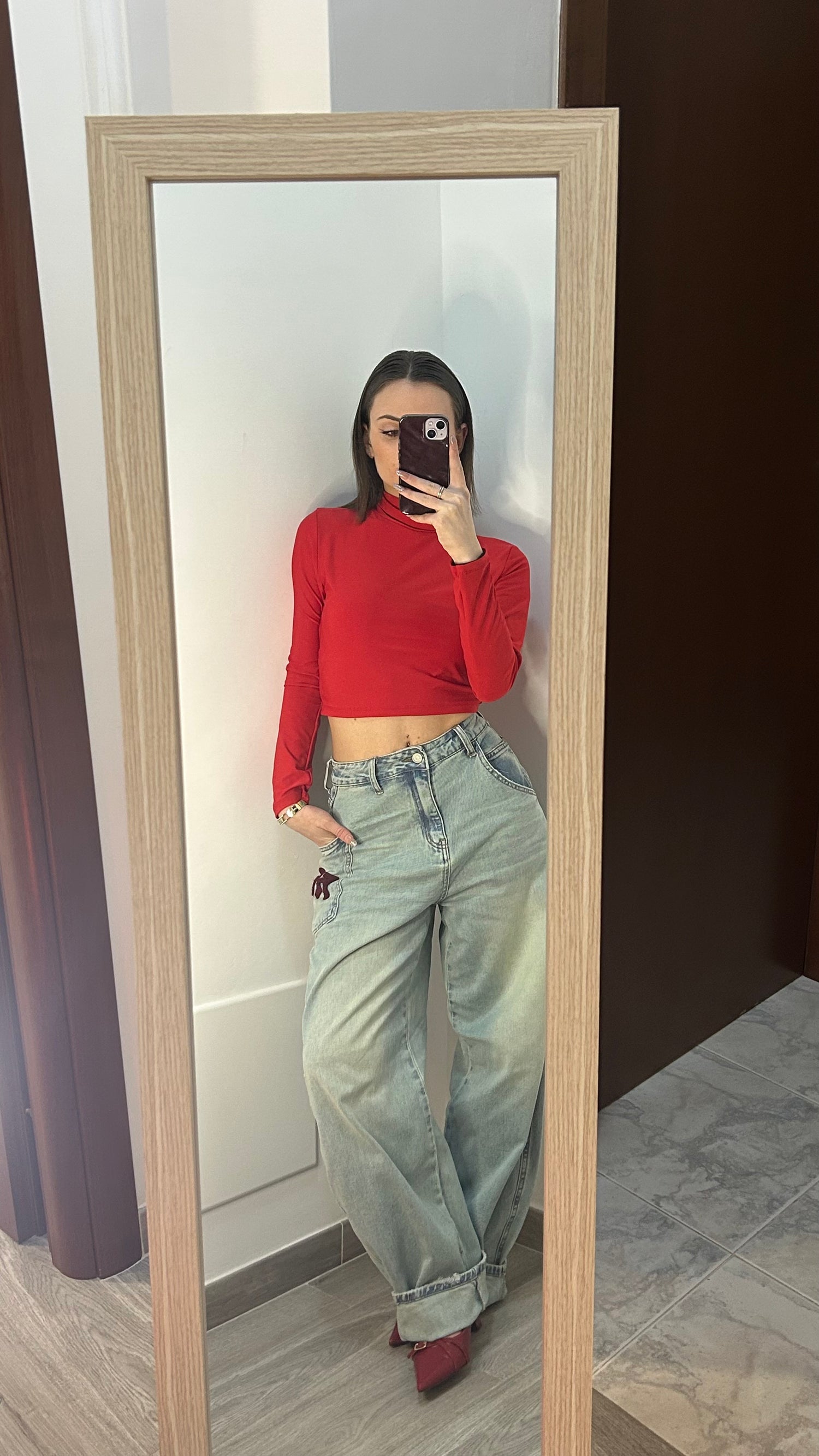 Jeans Red